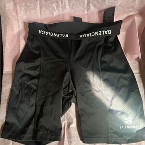Balenciaga Black Performance Shorts